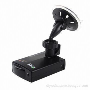 Full-Band Rader Detector, Built-in Loud Speaker/Supports GPS Navigator, Power-on with Russian Speech
